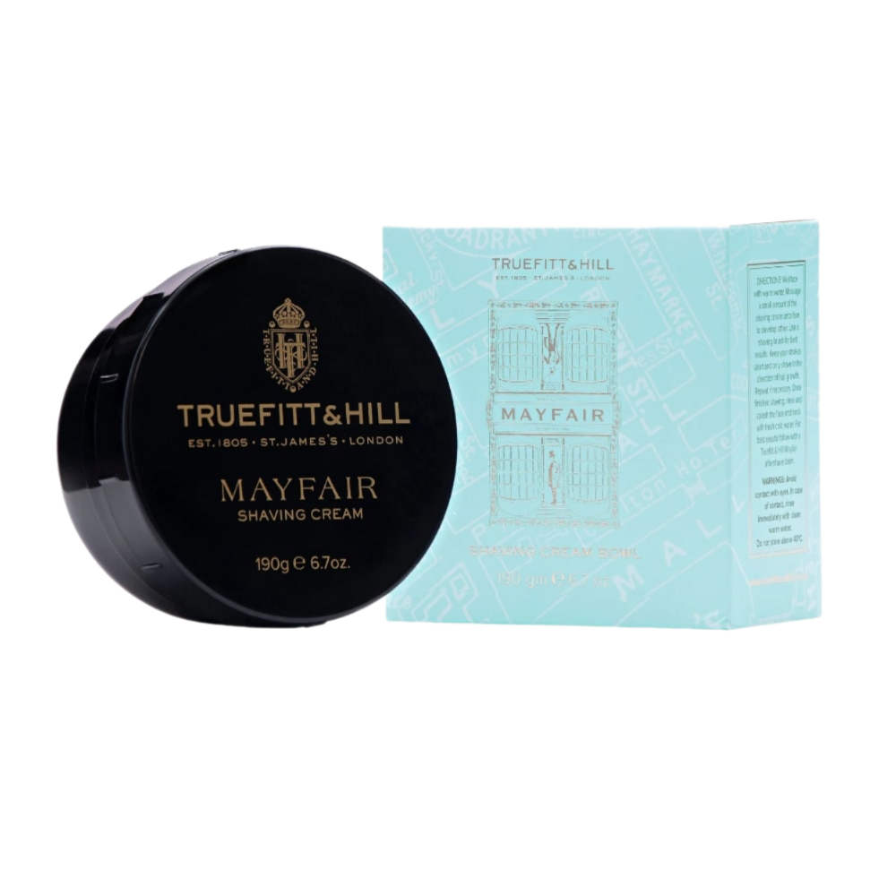 Truefitt&Hill Крем для бритья в банке Mayfair Shave Cream Bowl 190г