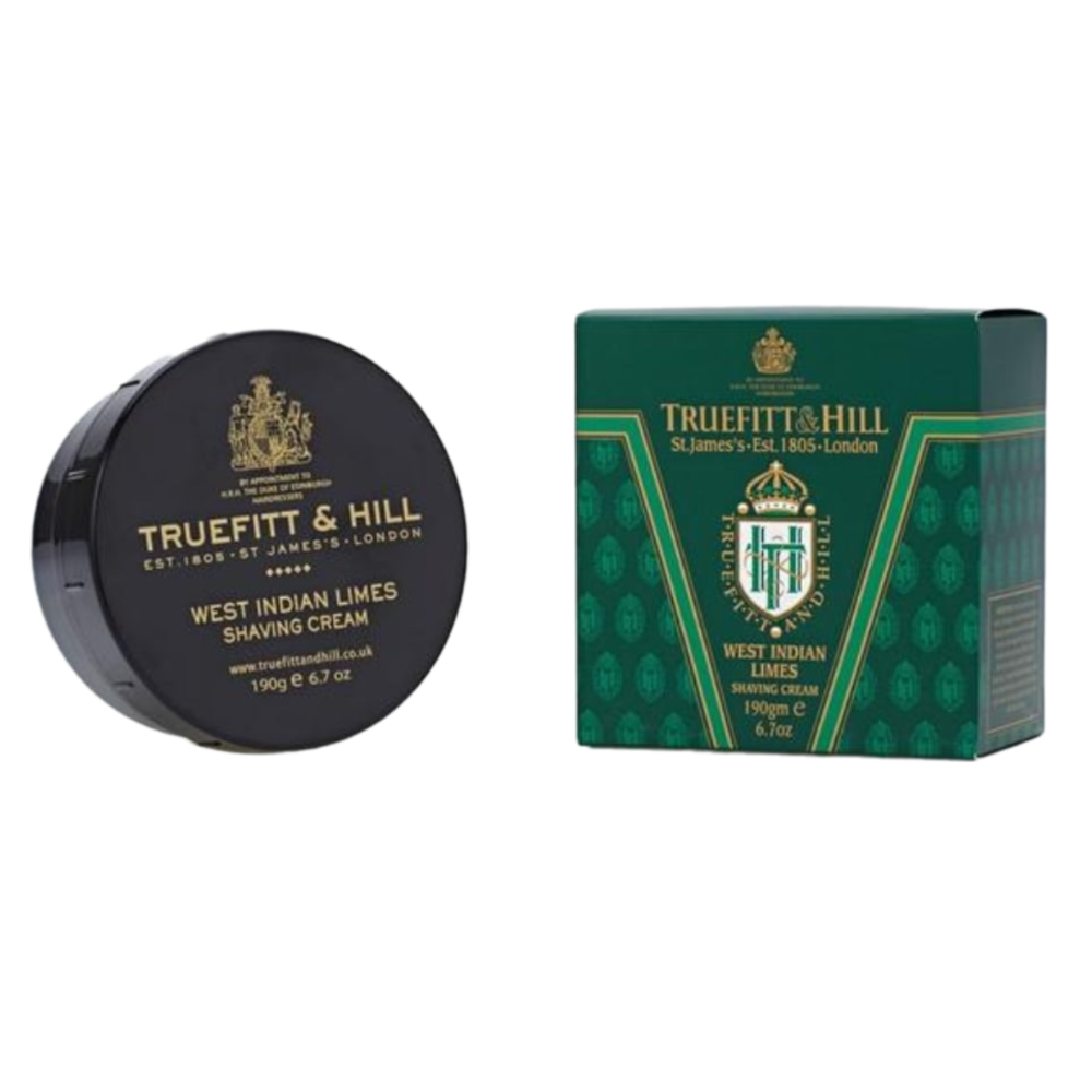 Truefitt&Hill Крем для бритья в банке West Indian Limes Shaving Cream 190г