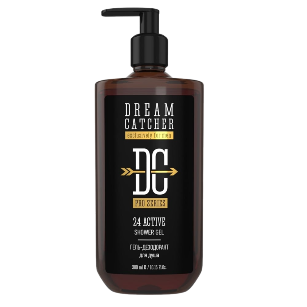 Dream catcher Гель-дезодорант для душа FRESH FORMULA 24 ACTIVE HAIR&BODY GEL 300мл