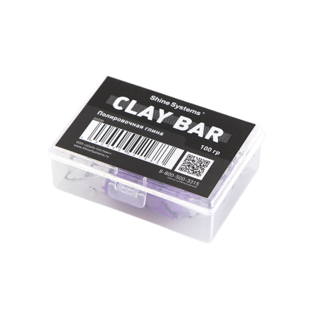 Shine Systems Clay Bar полировальная глина 100г