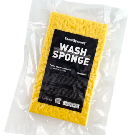 Shine Systems Wash Sponge губка крупноячеистая для мойки кузова 20*12*6см